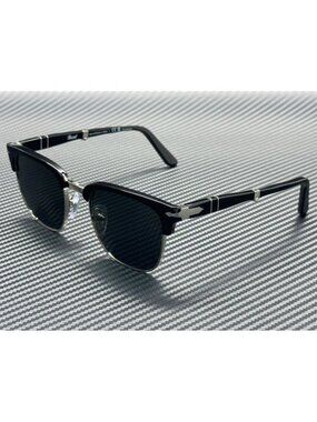 New Persol Men Black Sunglasses 50-21-140